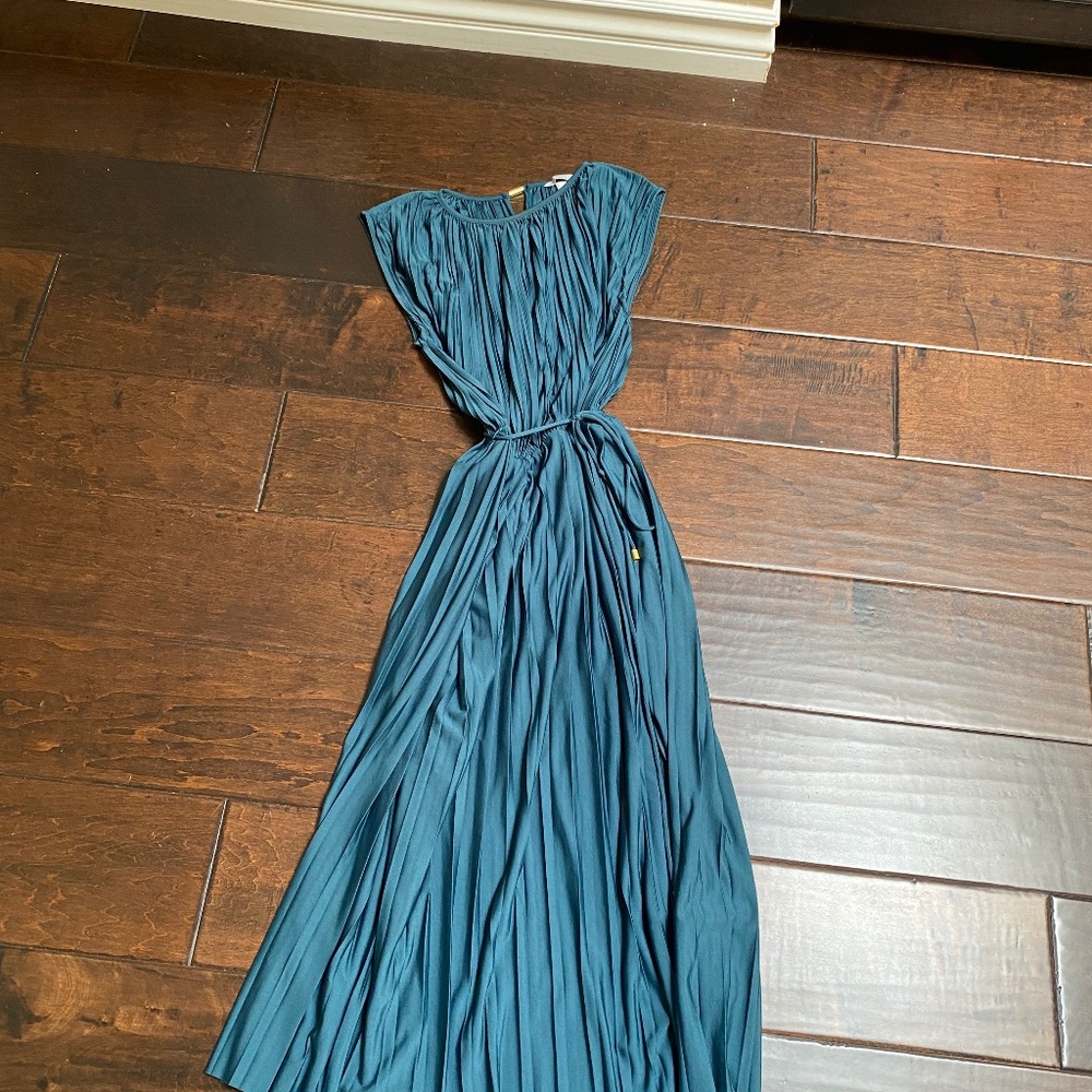 H&M pleated dress